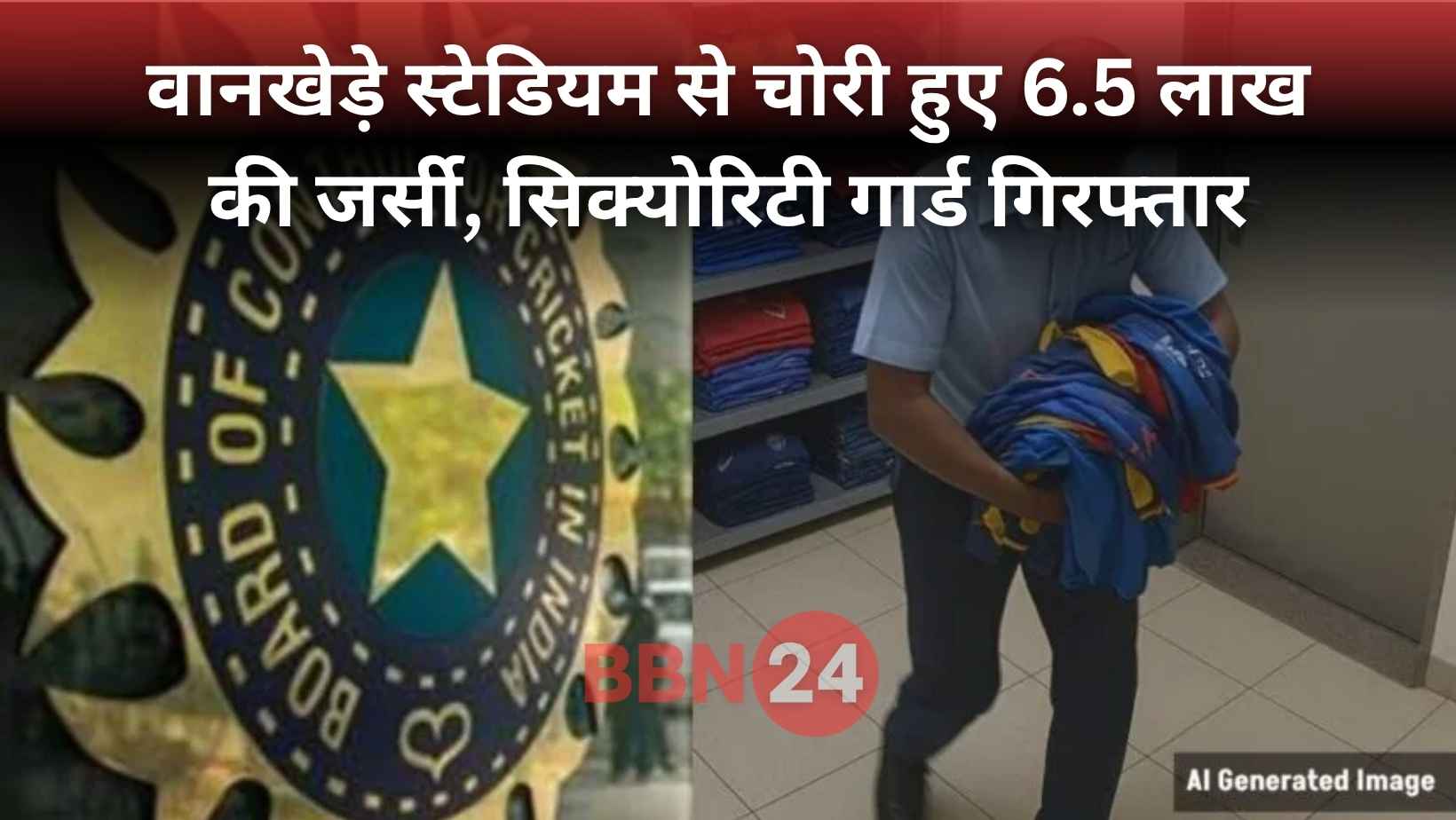 Bcci Security Guard Iplt20 Jersey Theft